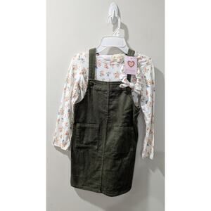 Between Girls Overall Dress Top Outfit NWOT